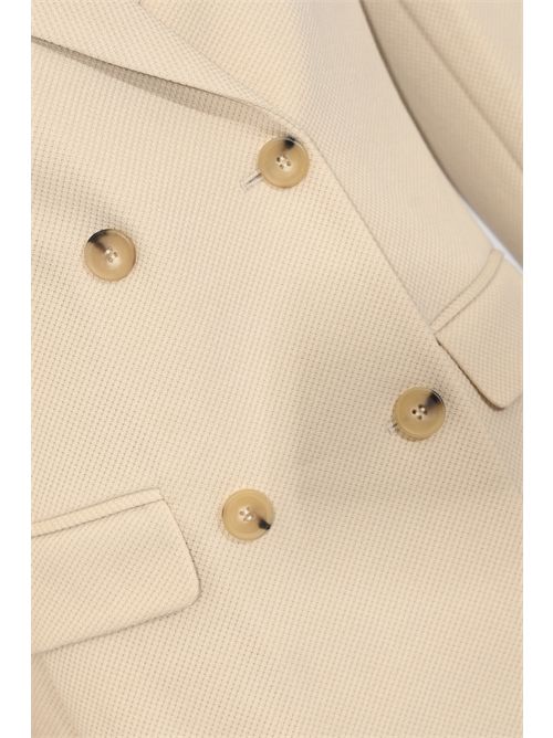 Giacca doppiopetto MMLROTONDO in piquet di cotone MM Max Mara | 2616911097600001